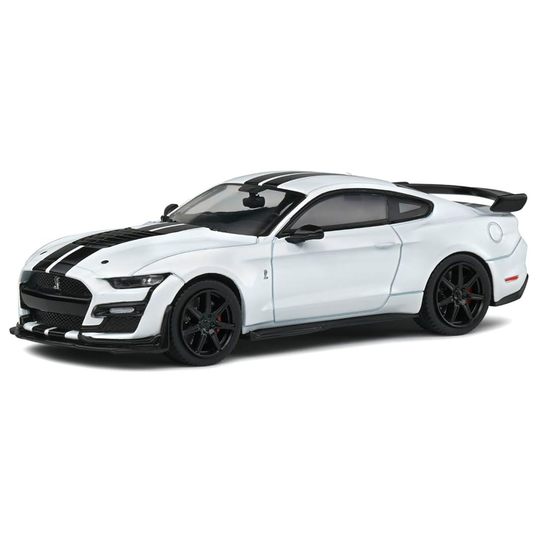 2020 White Shelby Mustang GT500 1:43 Scale Die-Cast Car by Solido -Solido - India - www.superherotoystore.com