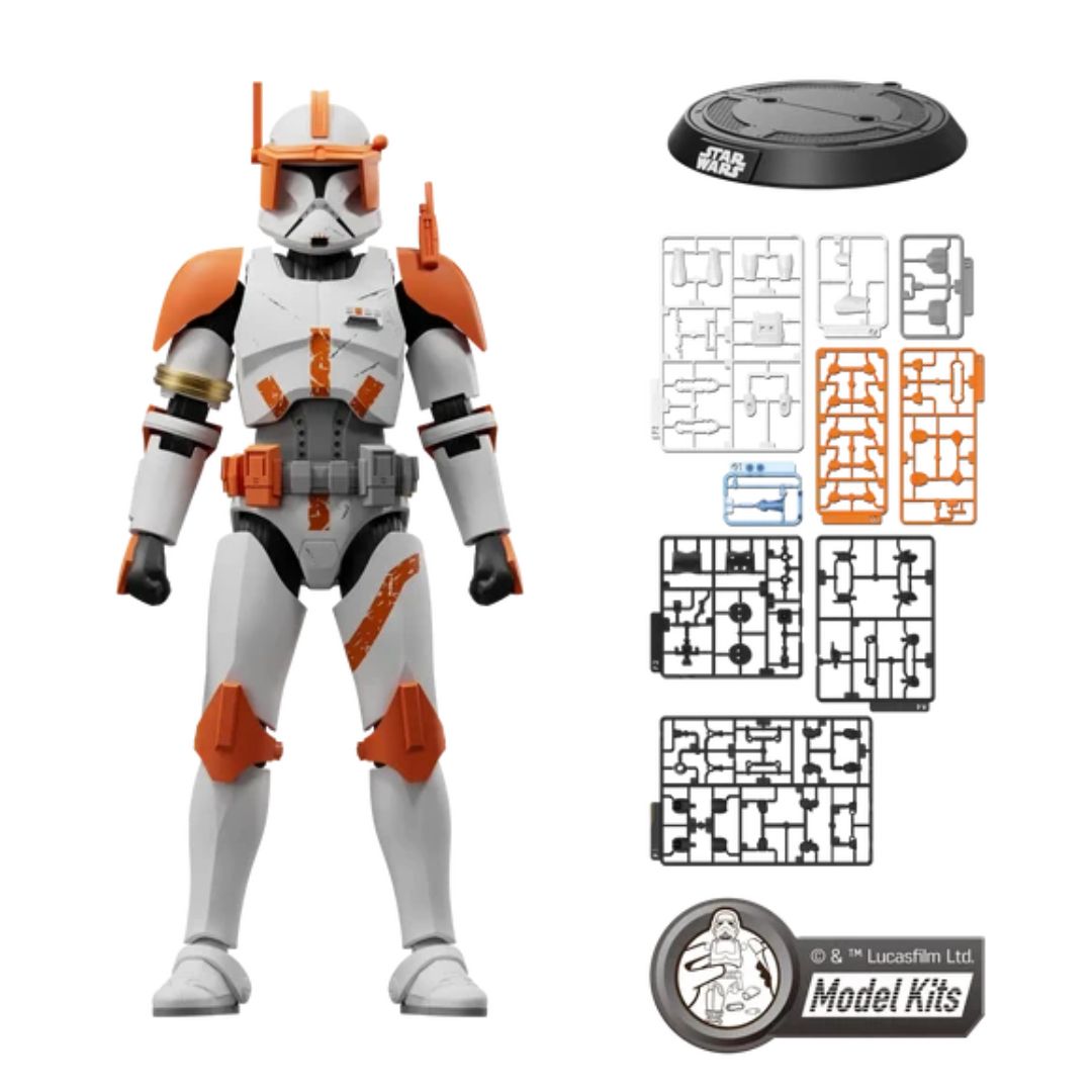 Star Wars: Attack Of The Clones  - Commander Cody Champion Class Model Kit By Blokees