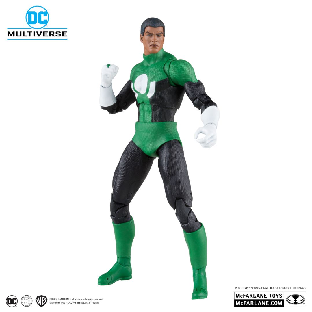 Image 290: Dc Comics Build A Figures - Plastic Man - Green Lantern (John Stewart) Figure By Mcfarlane Toys -McFarlane Toys - India - www.superherotoystore.com