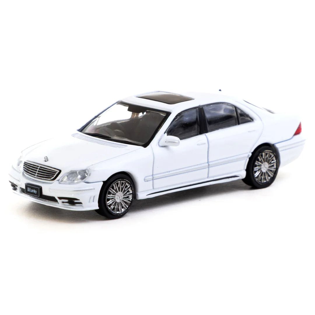 Mercedes-Benz S-Class Wald Alabaster White - Lamley Special Edition 1/64 Scale Die-Cast Car By Tarmac Works