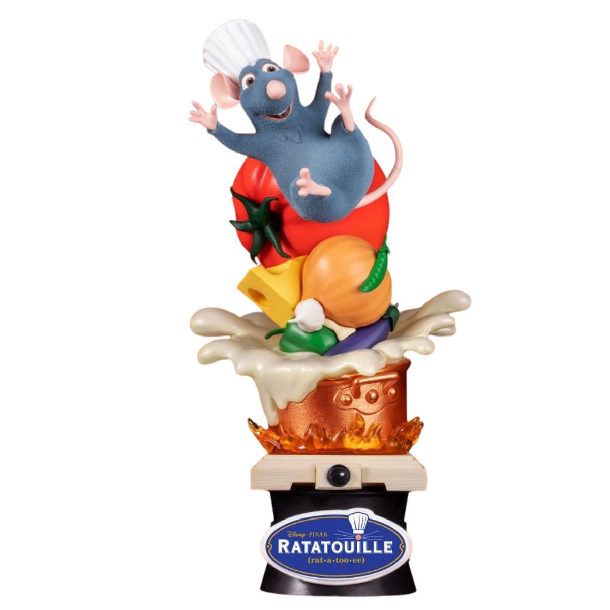 Diorama Stage-127-Ratatouille Statue by Beast Kingdom -Beast Kingdom - India - www.superherotoystore.com