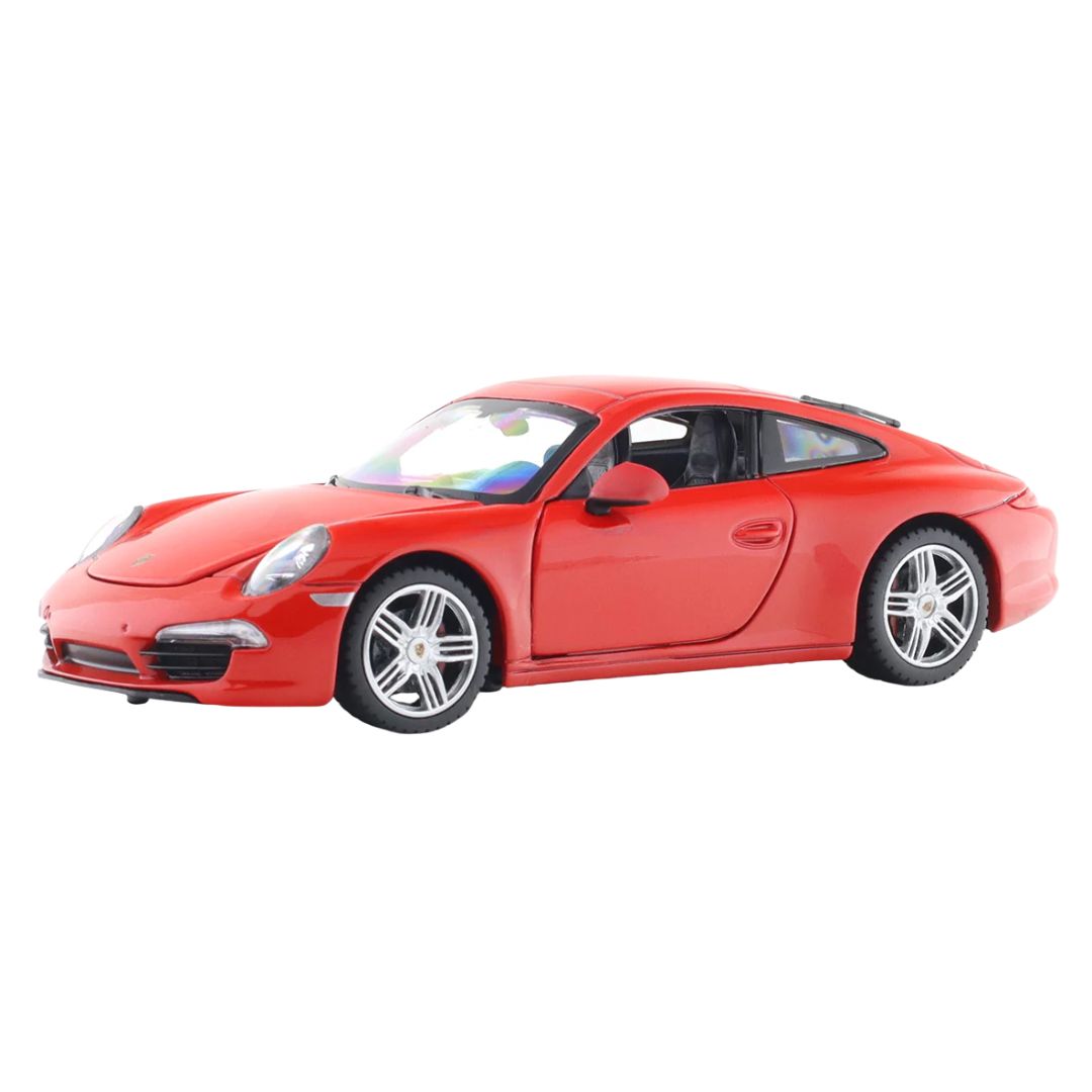 Red Porsche 911  1:24 Scale Die-Cast Car By Rastar By Rastar