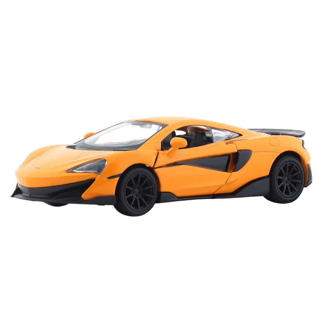 Orange McLaren 600LT 1:43 Scale Die-Cast Car By RMZ