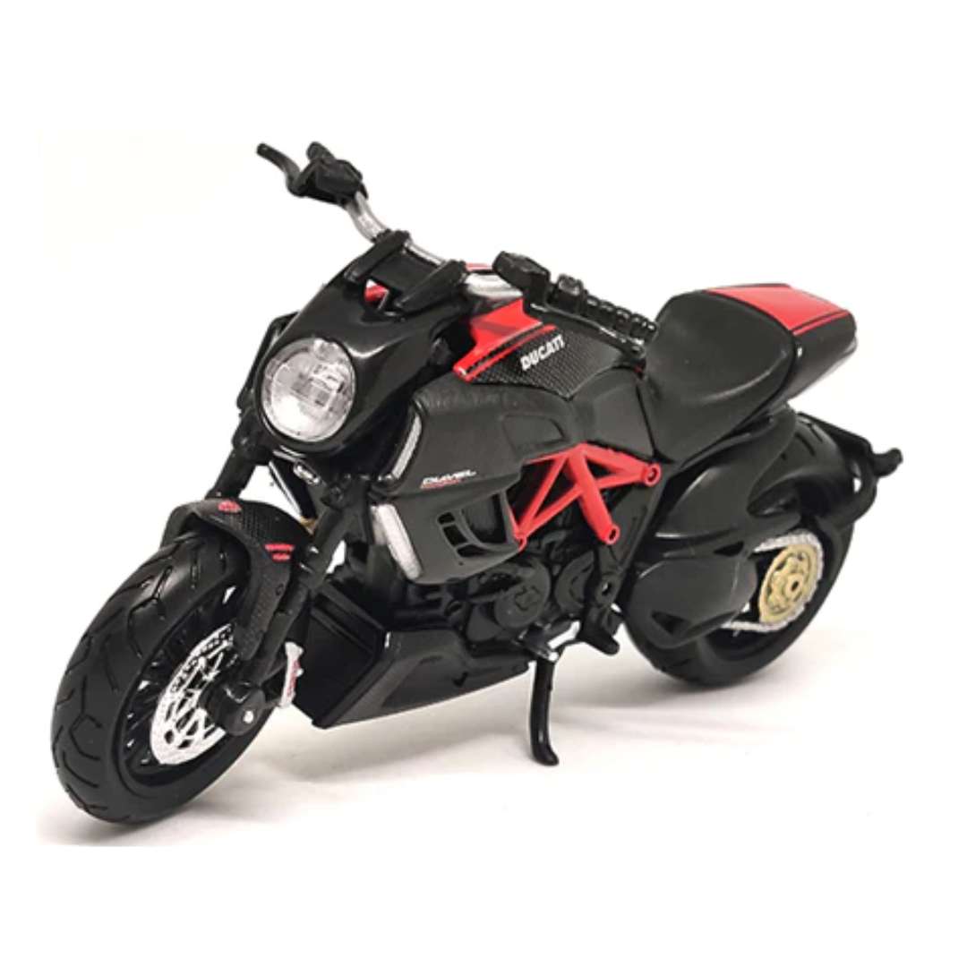 Black DUCATI DIAVEL CARBON MODEL By Maisto -Maisto - India - www.superherotoystore.com