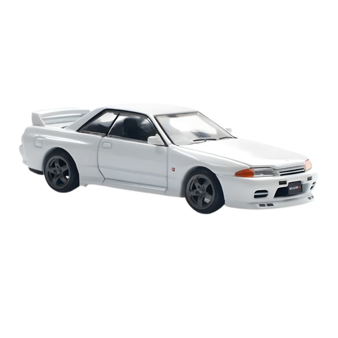 Gt-R R32 Crystal White* 1:64 Diecast Car By Pop Race -Pop Race - India - www.superherotoystore.com