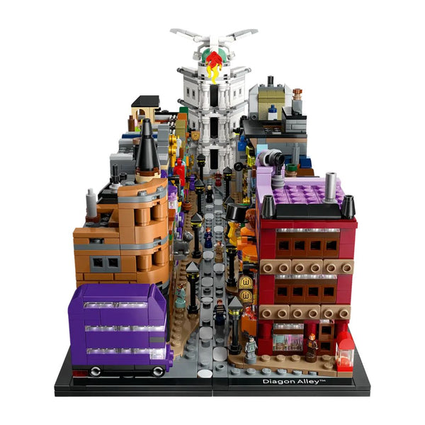 Diagon Alley Red Boxes In Harry Potter Lego Diagon Alley Lego