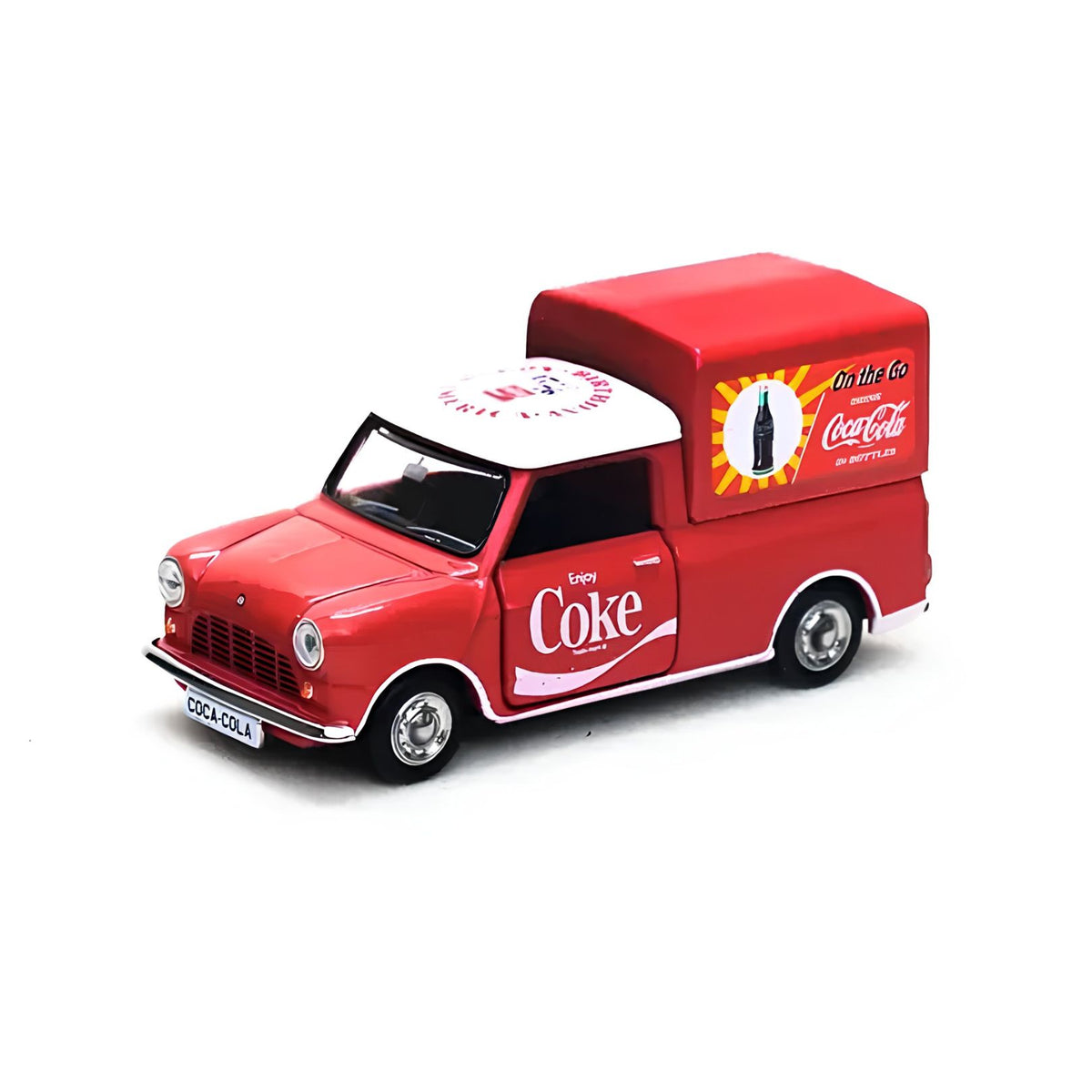 Morris Mini Pickup Coca-Cola 1:64 Diecast Car By Tiny City