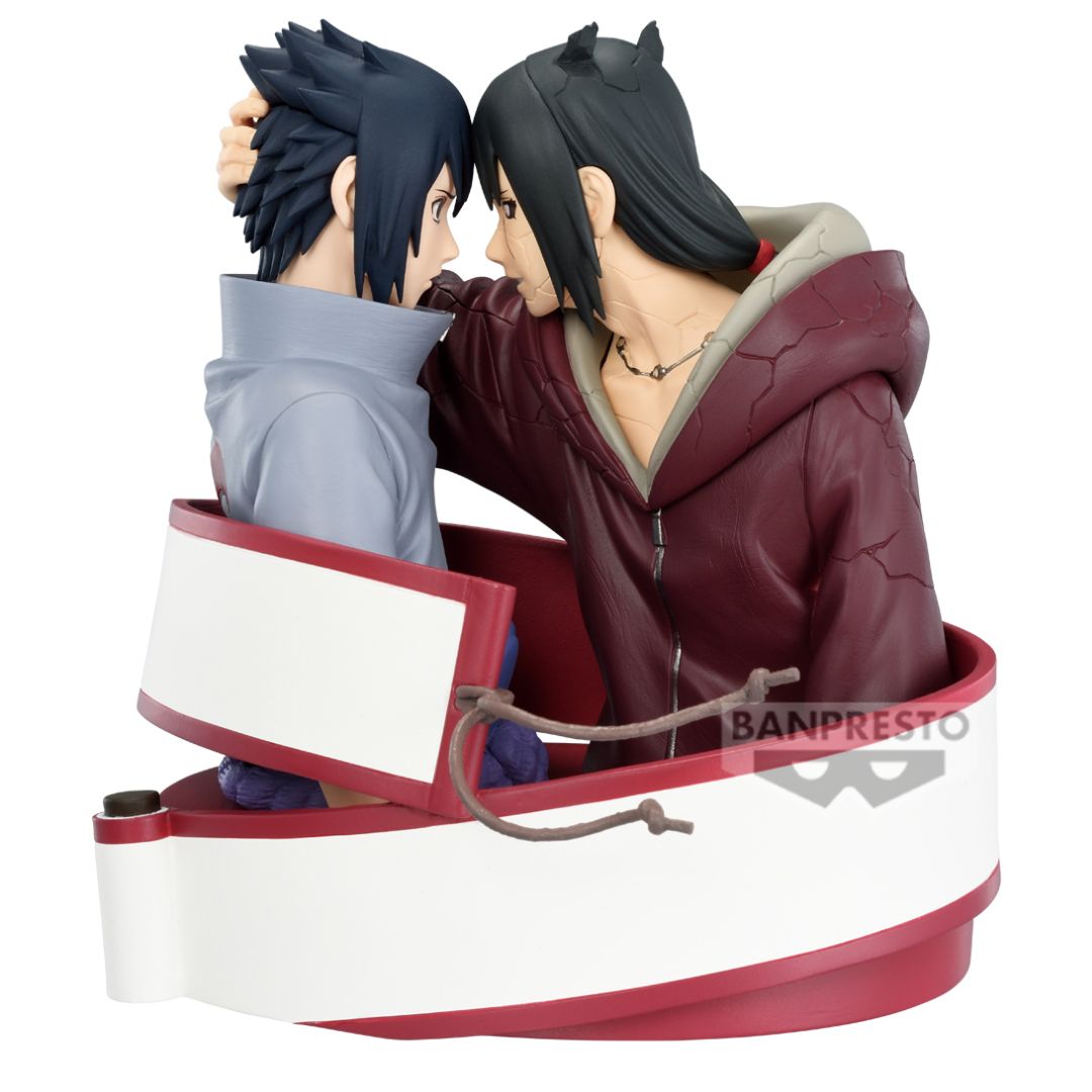 Naruto: Shippuden Sasuke Uchiha &amp; Itachi Uchiha Statue By Banpresto