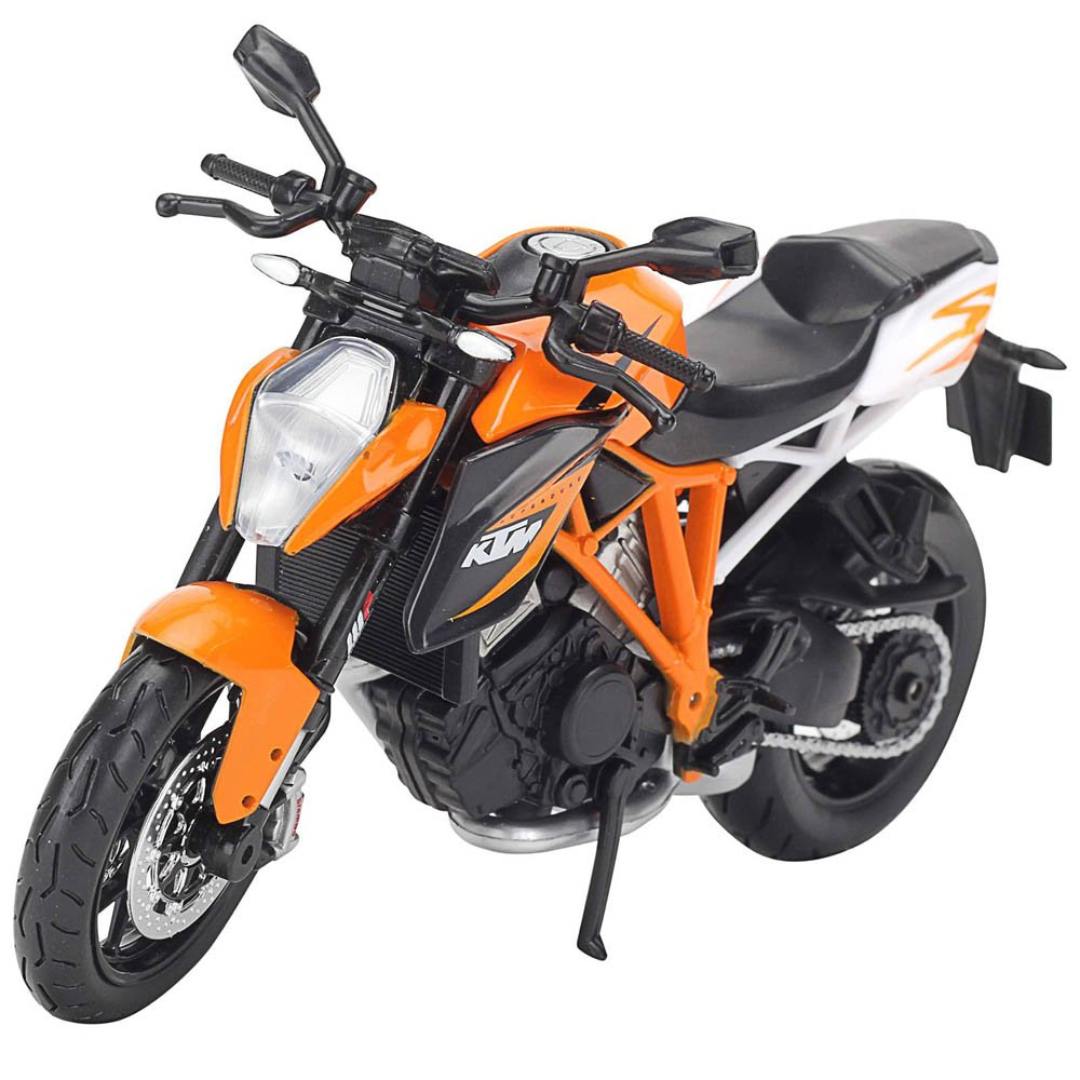 Orange KTM 1290 Super Duke R 1:12 Scale Bike by Maisto -Maisto - India - www.superherotoystore.com