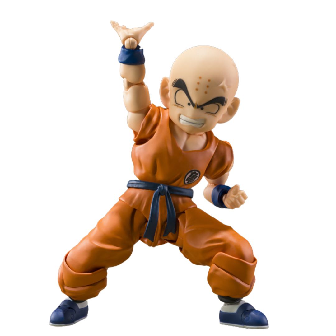Dragon Ball Z Krillin -Son Goku'S Best Friend S.H.Figuarts By Tamashii Nations