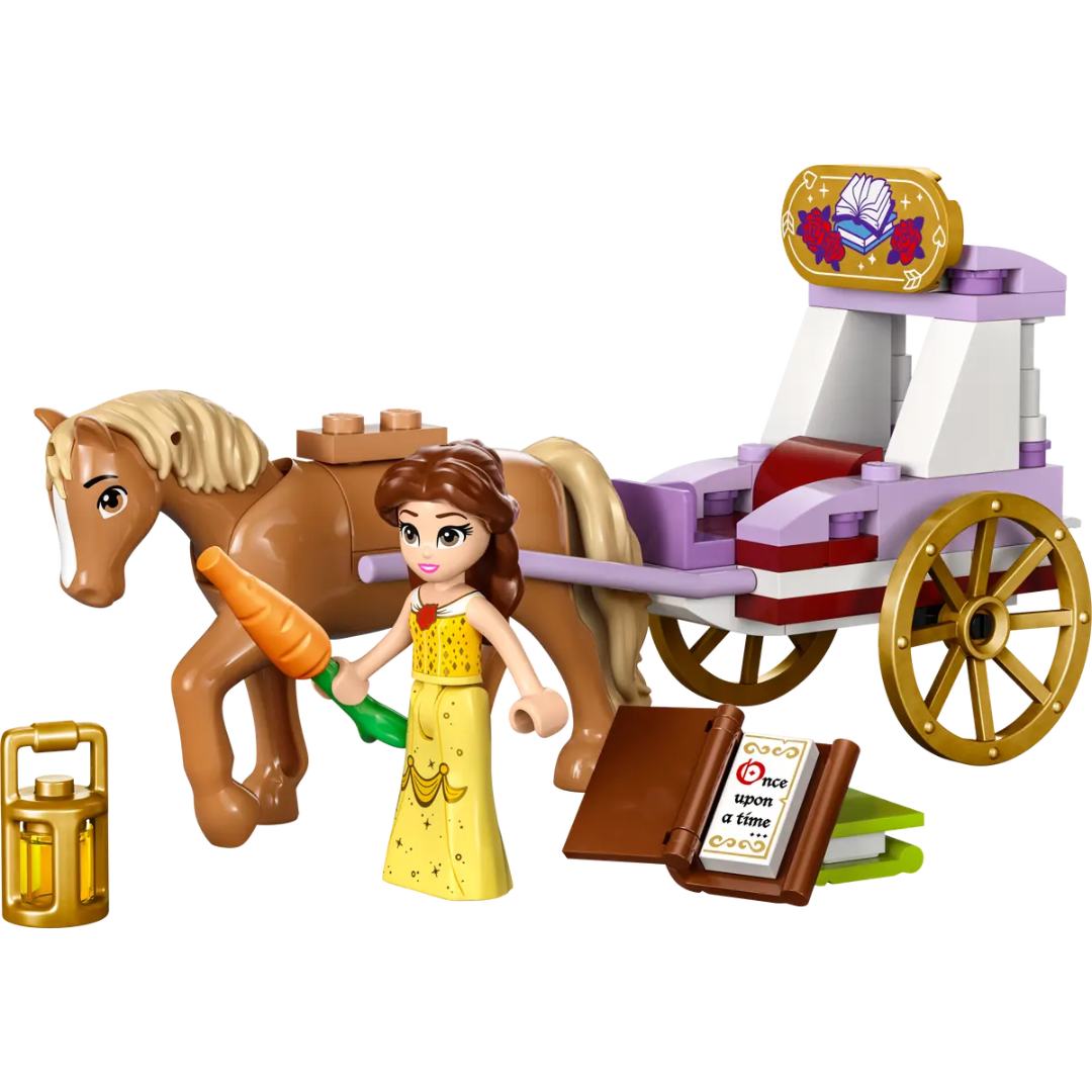 Lego Disney Princess Belle&#39;s Storytime Horse Carriage -Lego - India - www.superherotoystore.com