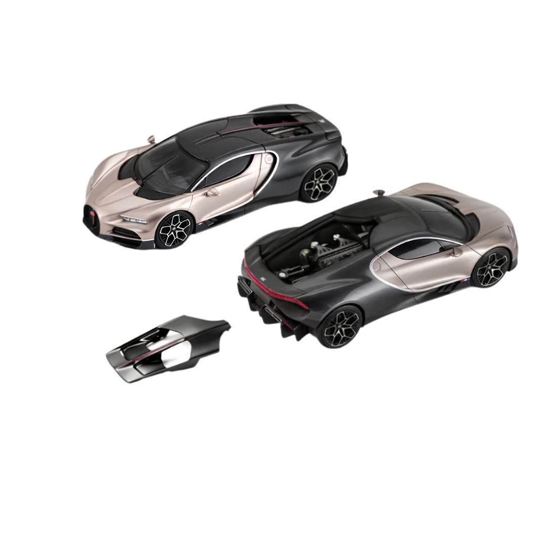 Bugatti Tourbillon Gold 1:64 Scale Die-Cast Car By Trends Hobby