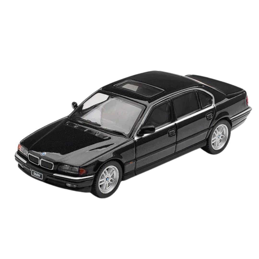 Bmw 750Il Black Sapphire 1:64 Scale Car By Mini Gt