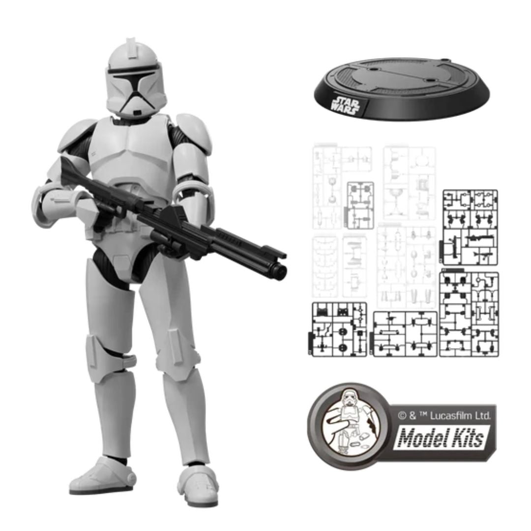Star Wars: Attack Of The Clones Clonetrooper Champion Class Model Kit By Blokees