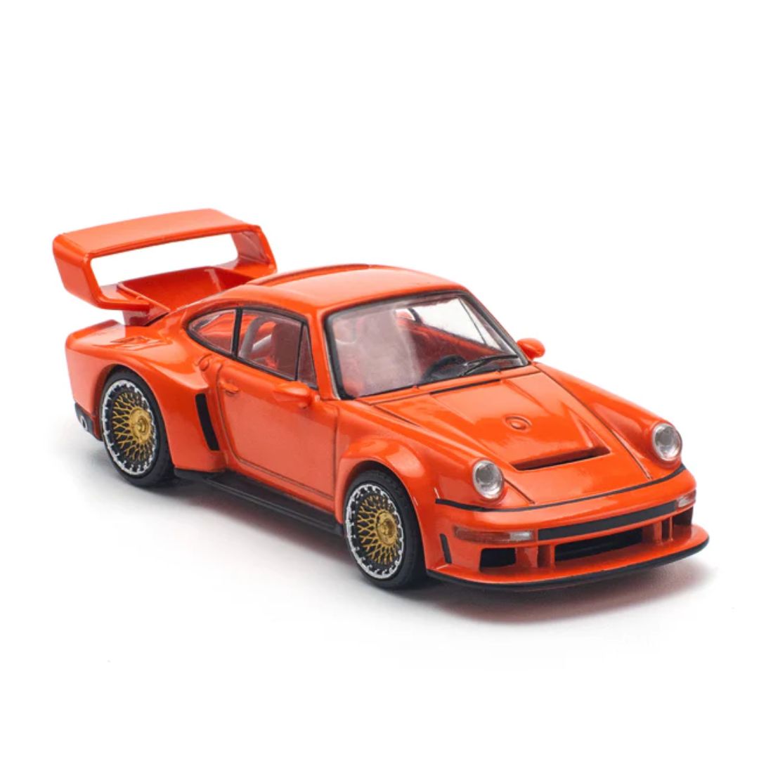 Singer DLS Turbo (Race) Orange 1:64 Diecast Car By Pop Race -Pop Race - India - www.superherotoystore.com