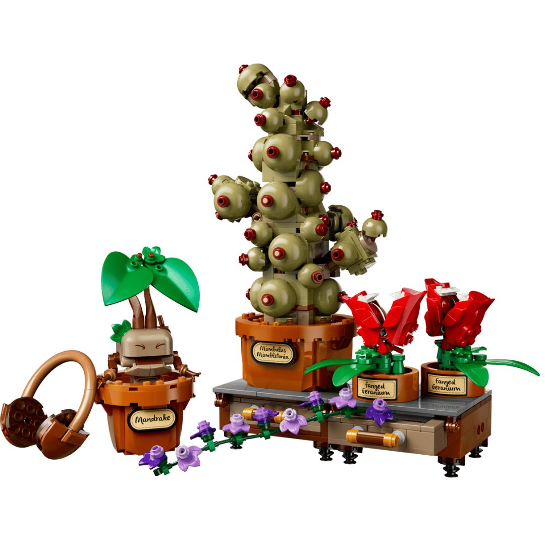 Harry Potter Hogwarts Herbology Plants By Lego