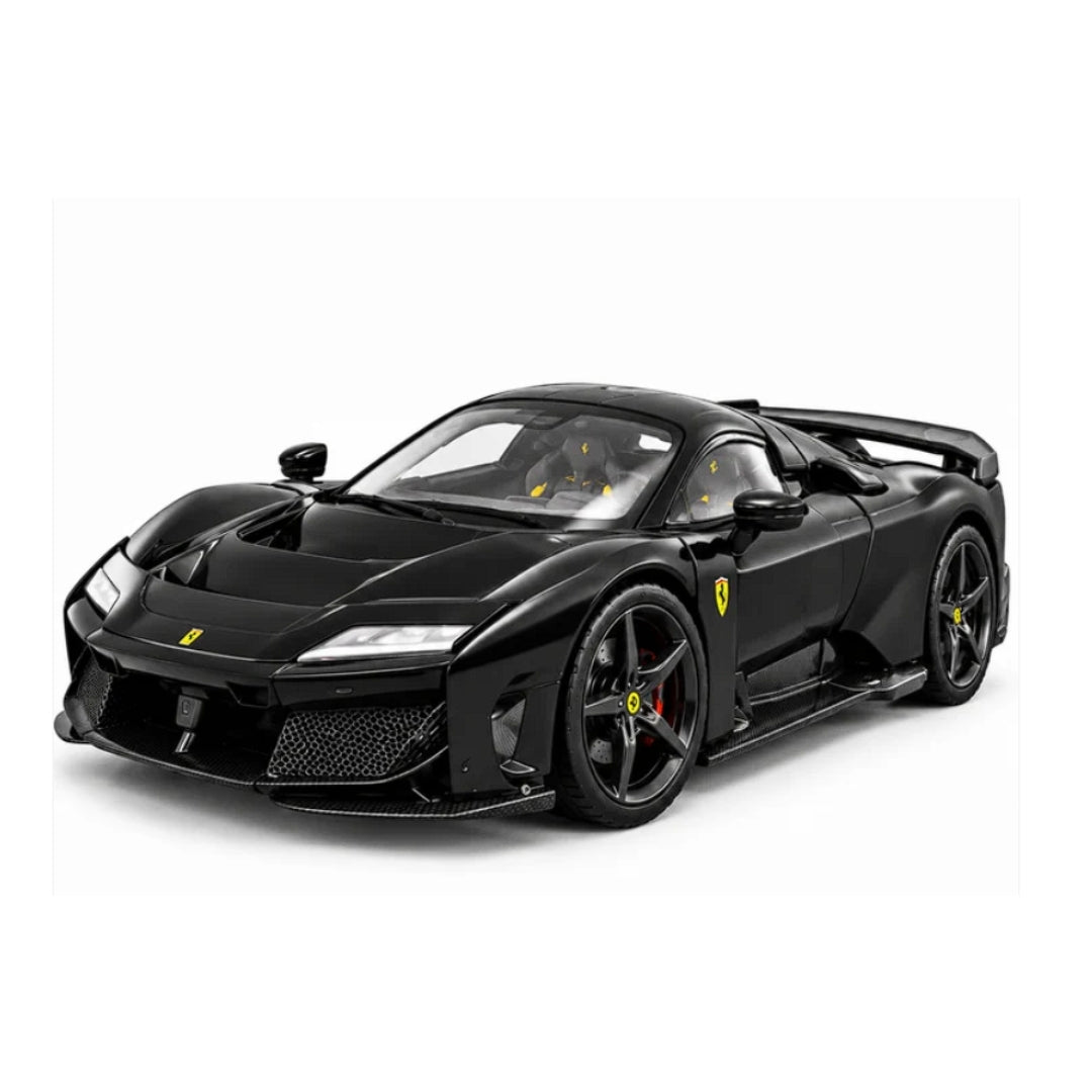 Ferrari F80 2024 Black 1:43 Scale Signature Series Die-Cast Model Car By Bburago -Bburago - India - www.superherotoystore.com