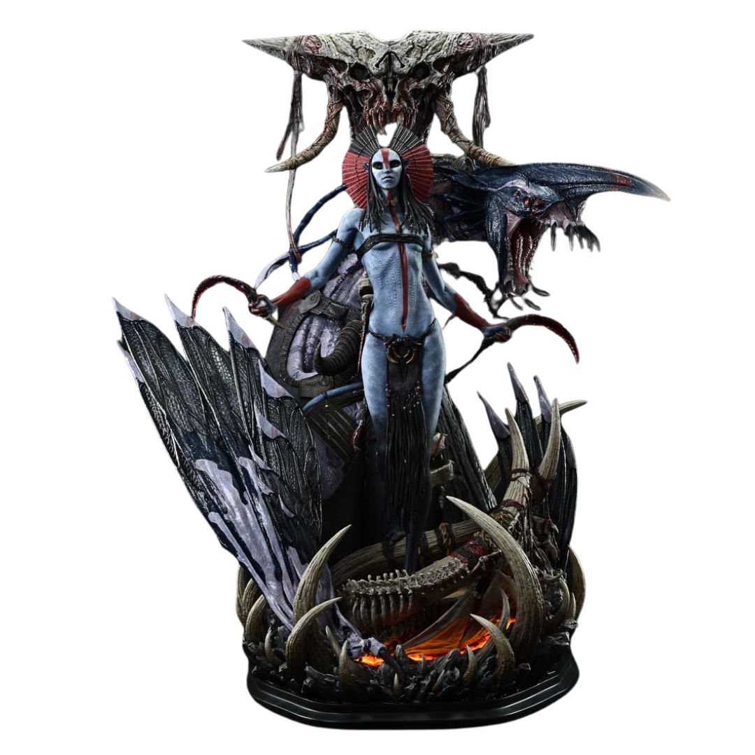 Avatar: Fire And Ash (Film) Varang &amp; Nightwraith Statue By Prime1 Studios -Prime 1 Studio - India - www.superherotoystore.com