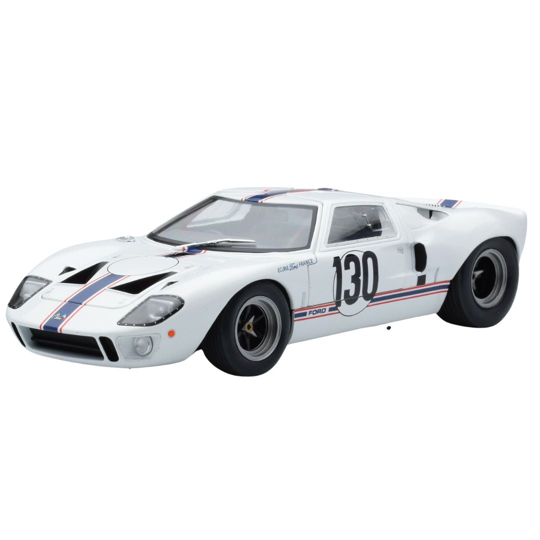 1967 White Ford GT40 Mk1 1:18 Scale Die-Cast Car by Solido