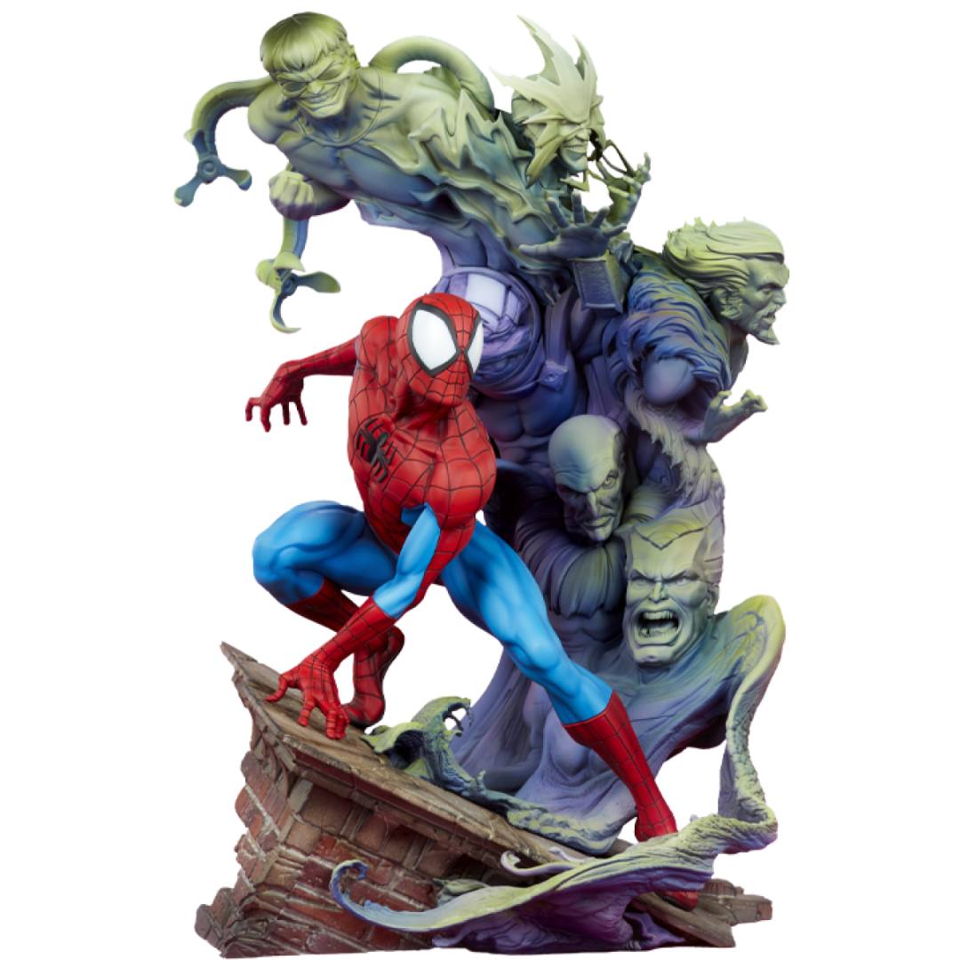 Spider-Man Premium Format™ Statue by Sideshow Collectibles -Sideshow Collectibles - India - www.superherotoystore.com