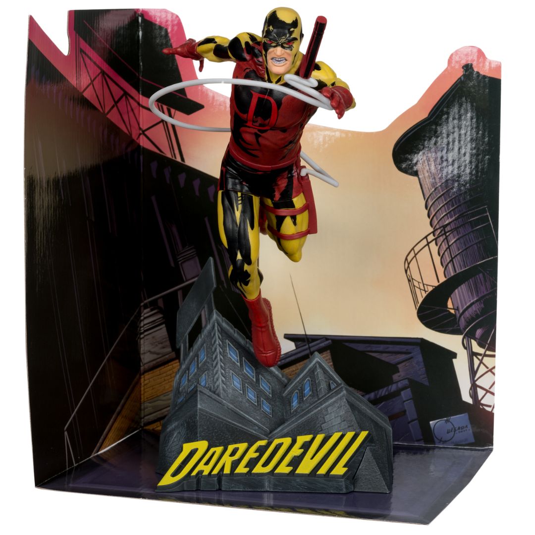 Marvel Collection - Daredevil (Daredevil #600) By Mcfarlane Toys (Platinium Edition) -McFarlane Toys - India - www.superherotoystore.com