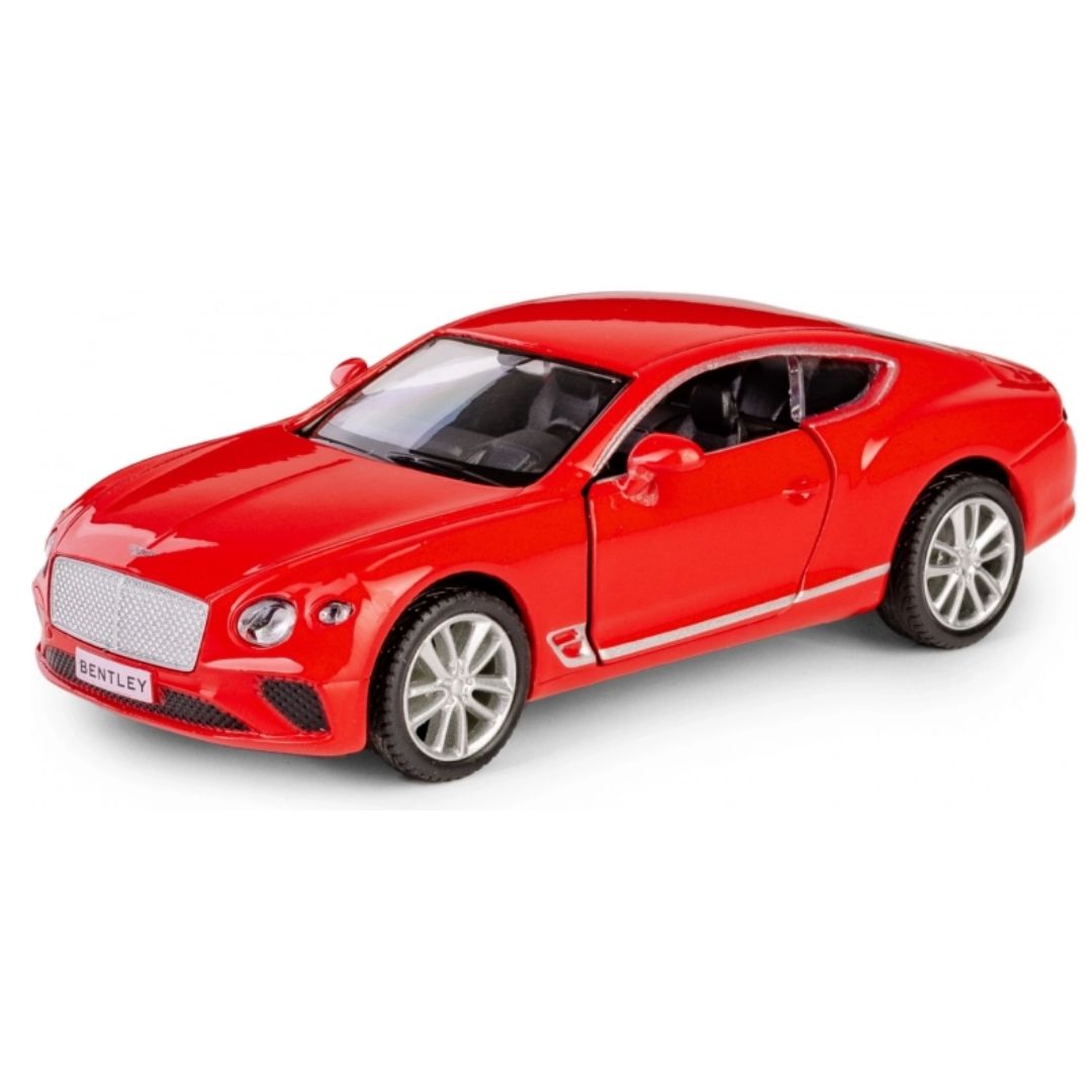 Red Bentley Continental GT 1:43 Scale Die-Cast Car By RMZ