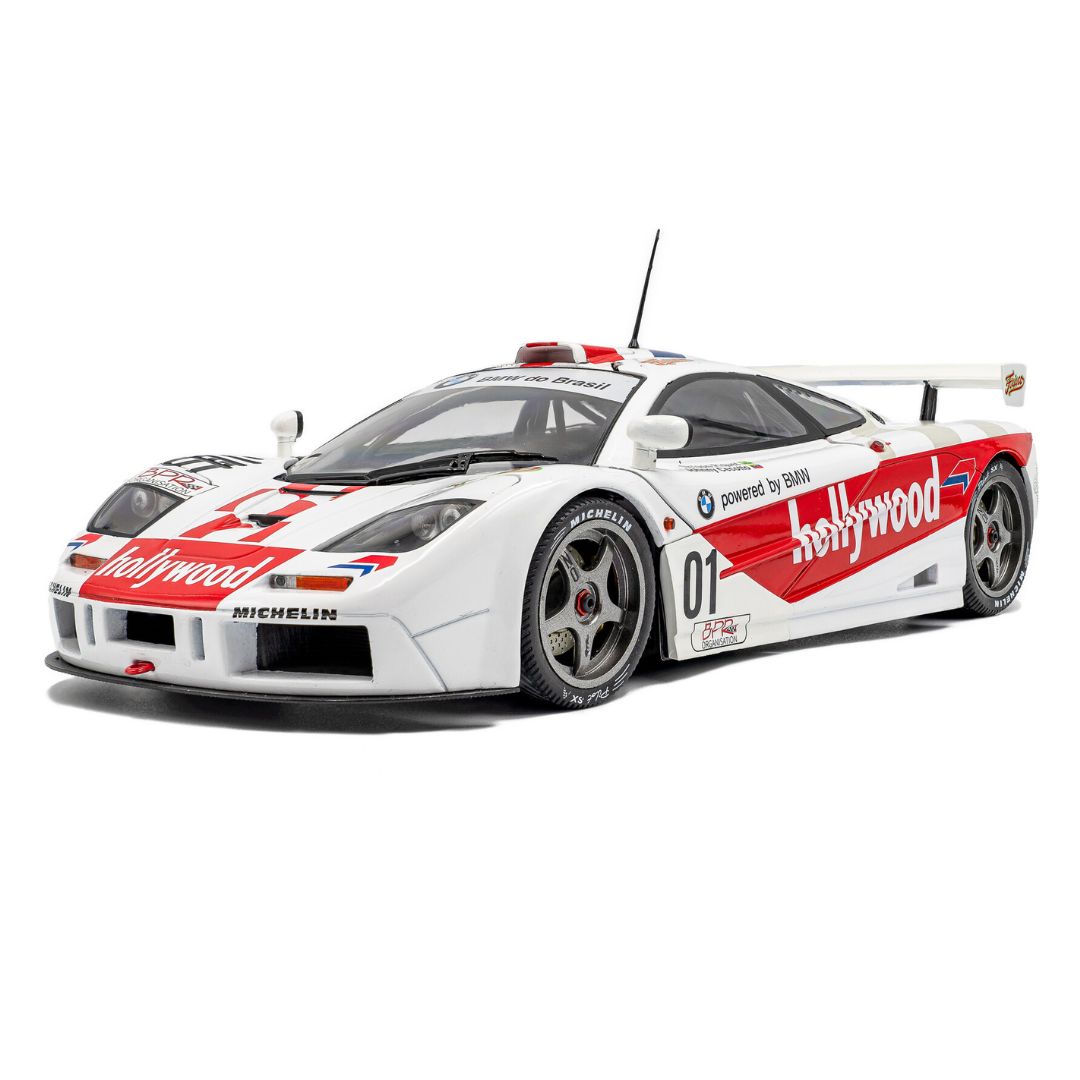1:18 Mclaren F1 Gtr Short Tail White #01 N.Piquet / J.Cecotto 2 Horas By Solido