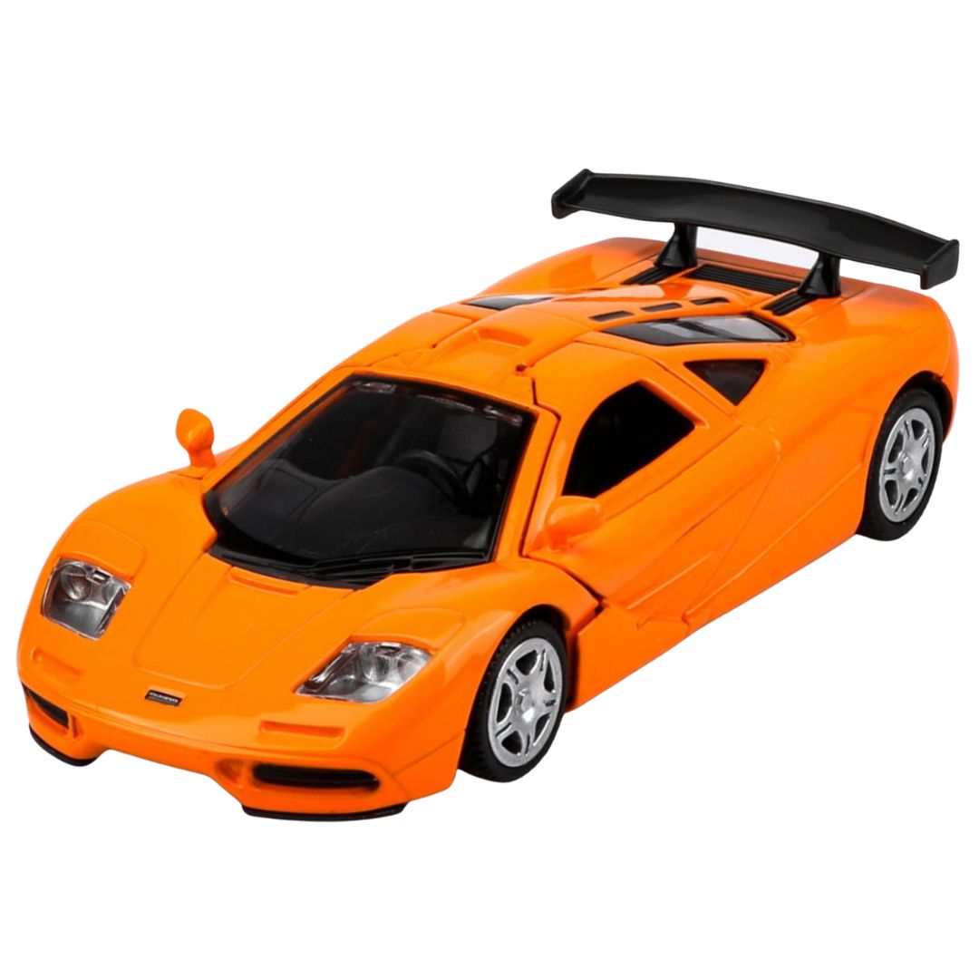 Orange McLaren F1 1:43 Scale Die-Cast Car By RMZ