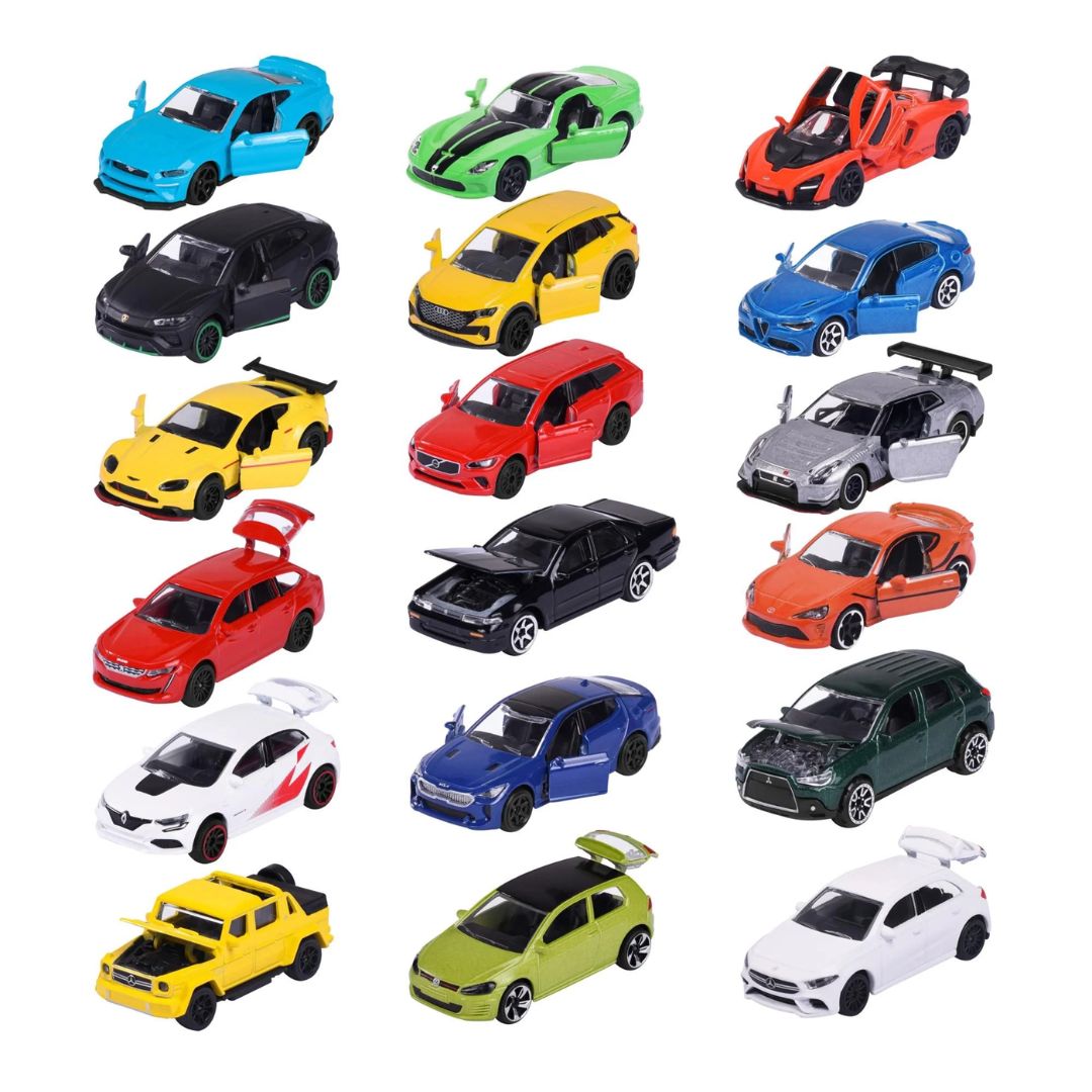 Premium Cars 18 Diecast Cars Assortment By Majorette By Majorette