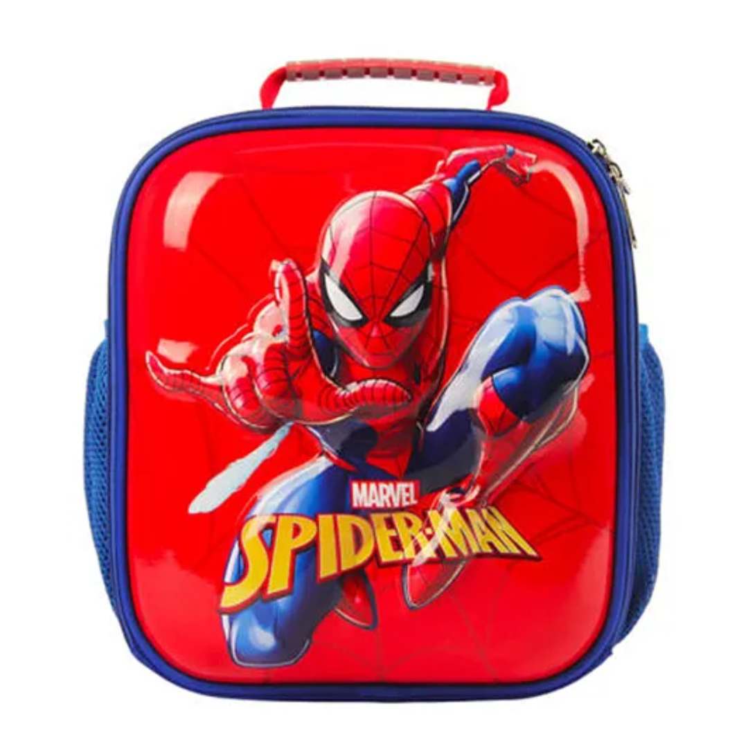 MARVEL SPIDER-MAN HARDSHELL SQUARE SHAPE BAG - RED  by Mesuca -Mesuca - India - www.superherotoystore.com