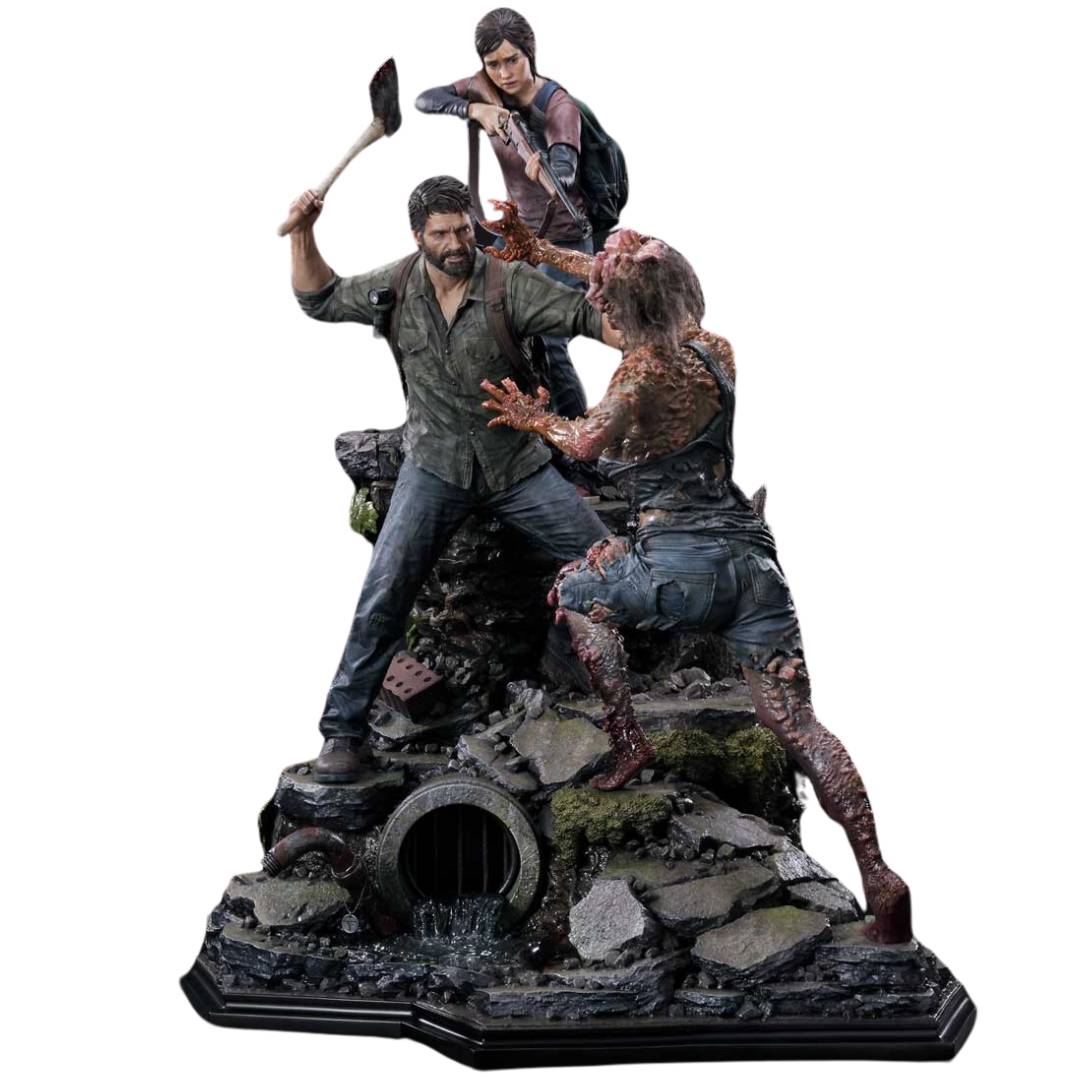 The Last of Us Part 1 Joel ＆ Ellie DX Bonus Version Figure by