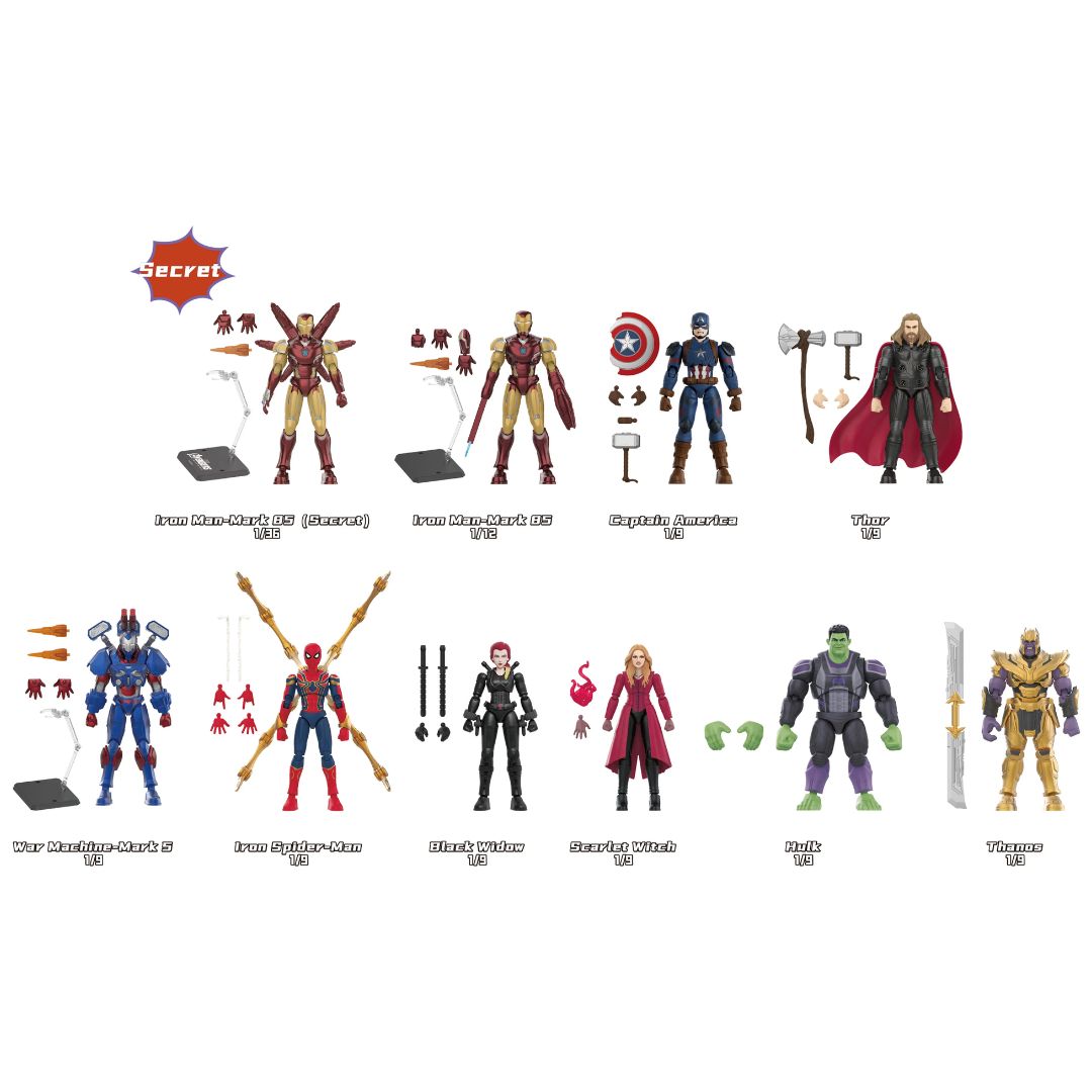 Marvel Hero Champion Class Lite 02Model Kit By Blokees