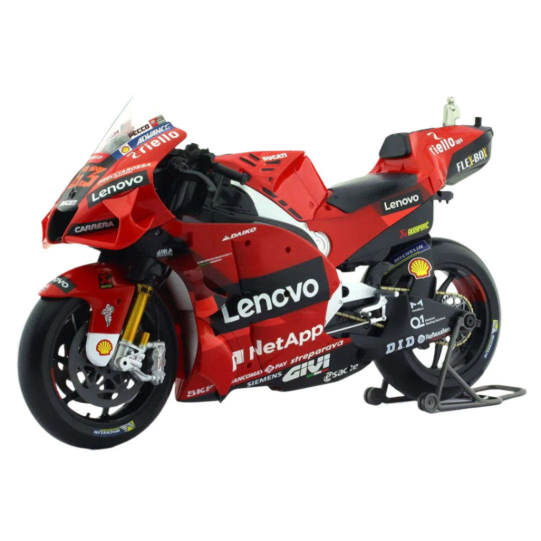 Ducati Lenovo team 2022 1:6 Scale Die-Cast bike by Bburago -Bburago - India - www.superherotoystore.com