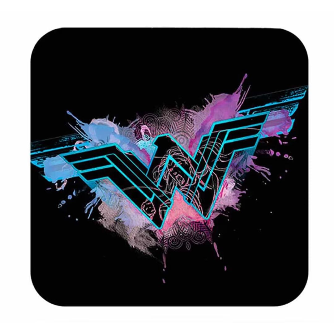 Wonder Woman Splash - 10 X 10 (cm) Coaster -Celfie Design - India - www.superherotoystore.com