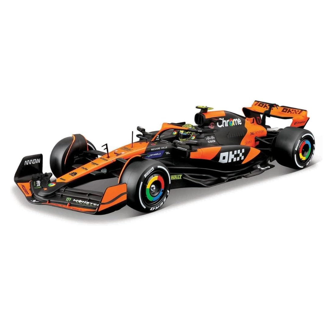 Mclaren Mcl38 (Model Kit With Pedestal) 1/24 Scale By Bburago -Bburago - India - www.superherotoystore.com