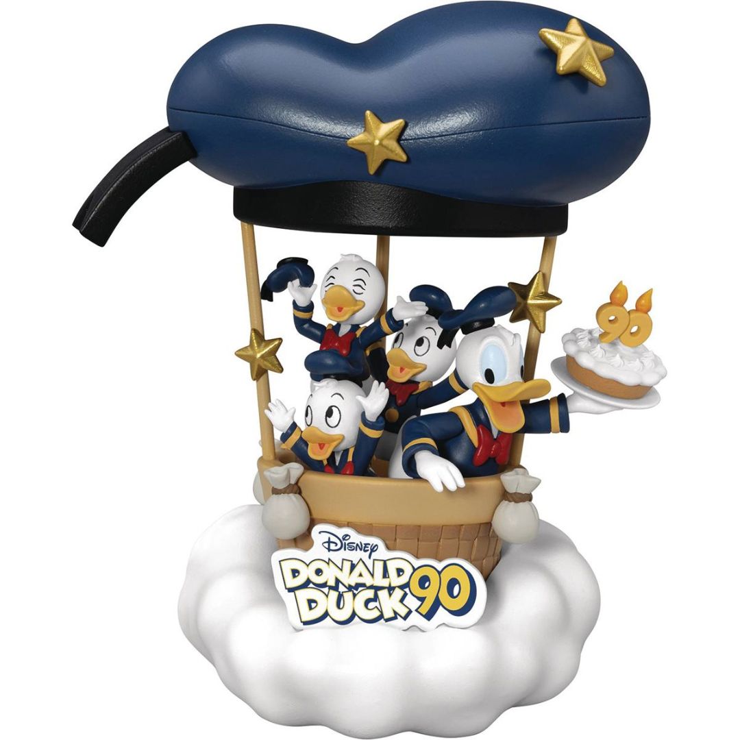 Donald Duck 90th Happy Birthday DS-130 D-Stage Statue by Beast Kingdom