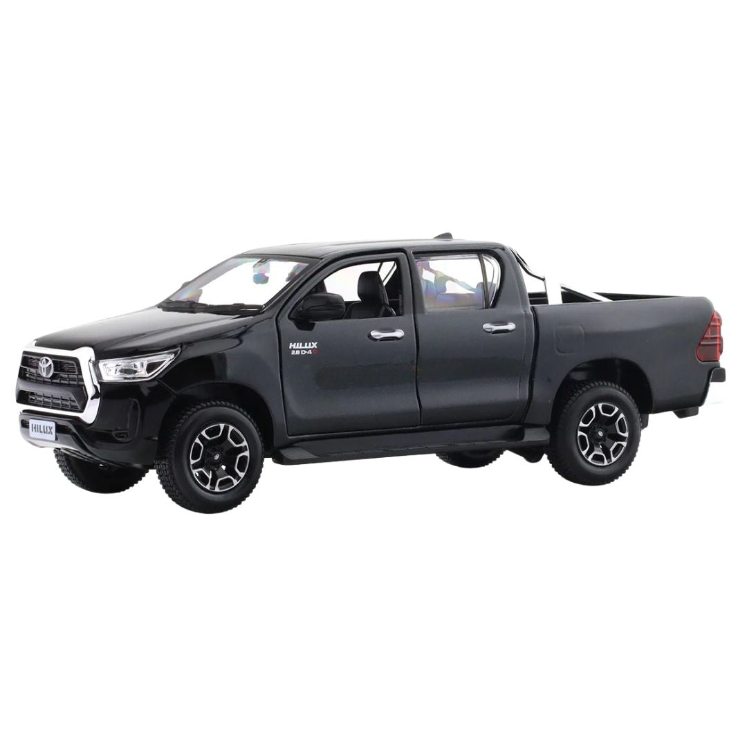 Black Toyota Hilux 1:27 Scale Die-Cast Car By Maisto -Maisto - India - www.superherotoystore.com