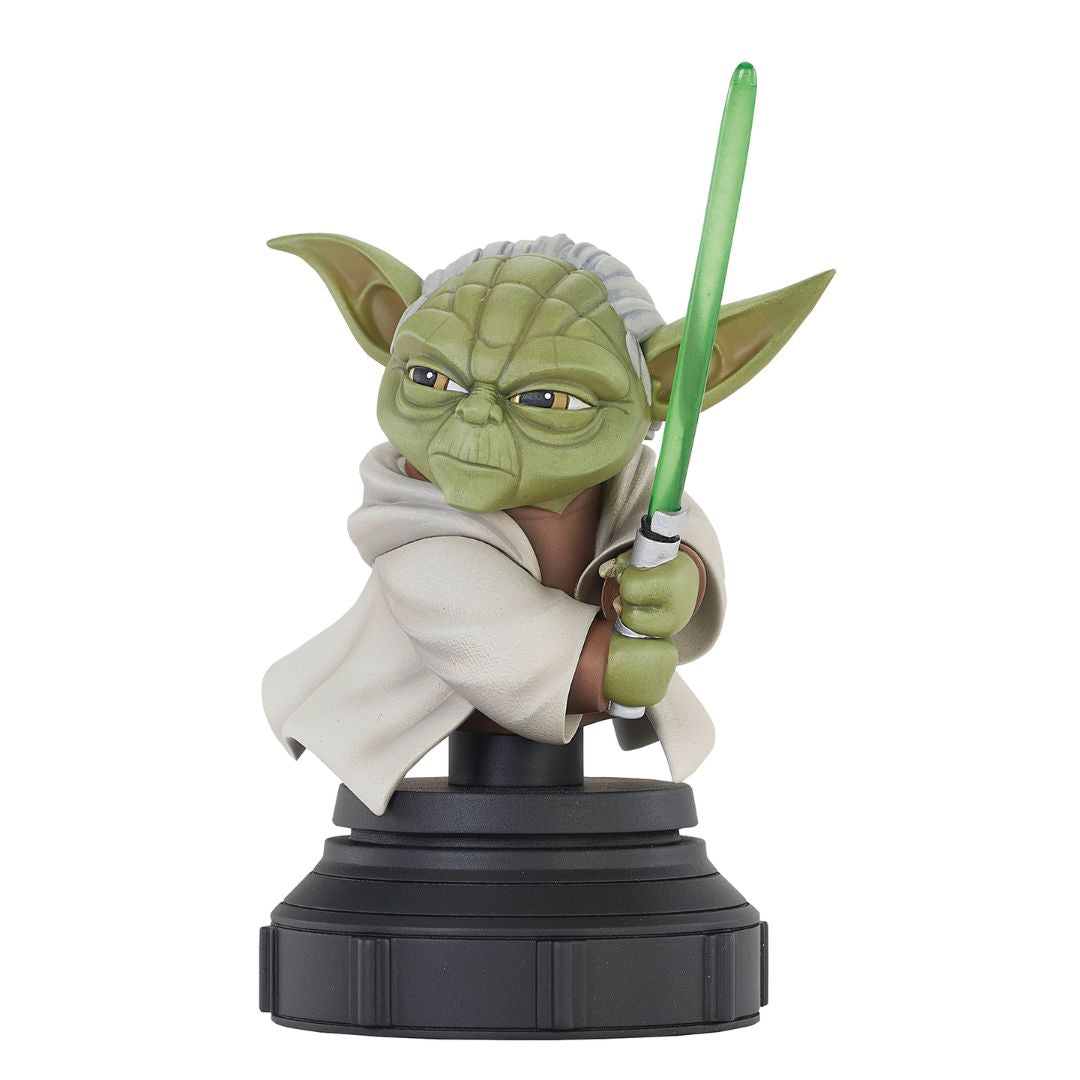 Star Wars The Empire Strikes Back Luke Skywalker with Yoda Mini-Bust by Diamond Gallery