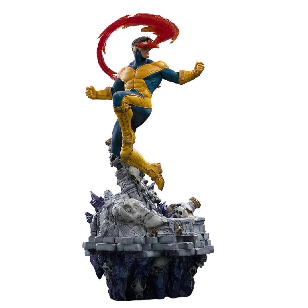X-Men Cyclops Infinity Gauntlet Diorama  Bds Statue By Iron Studios