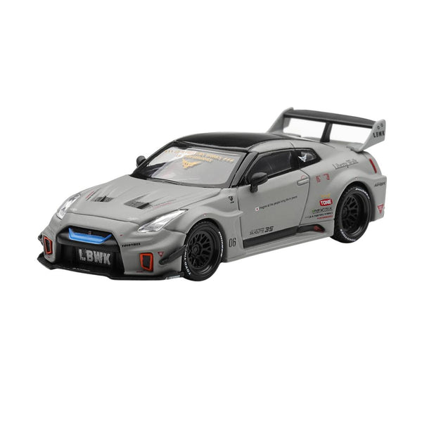 Nissan Lb-Silhouette Works Gt 35Gt-Rr Ver.1 Matt Grey By Mini Gt