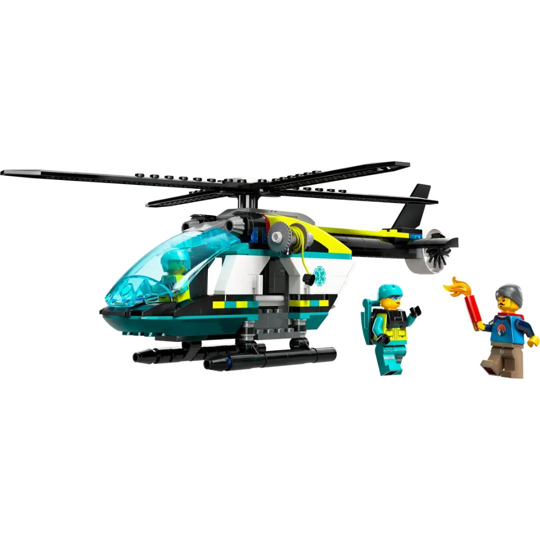 Lego City City Great Vehicles Emergency Rescue Helicopter -Lego - India - www.superherotoystore.com