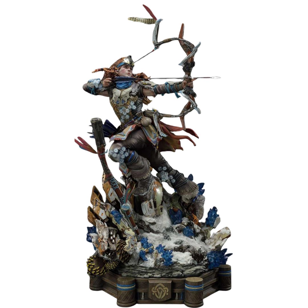 Horizon Zero Dawn Aloy Shield-Weaver Armor Set Ex Version Statue By Prime1 Studios
