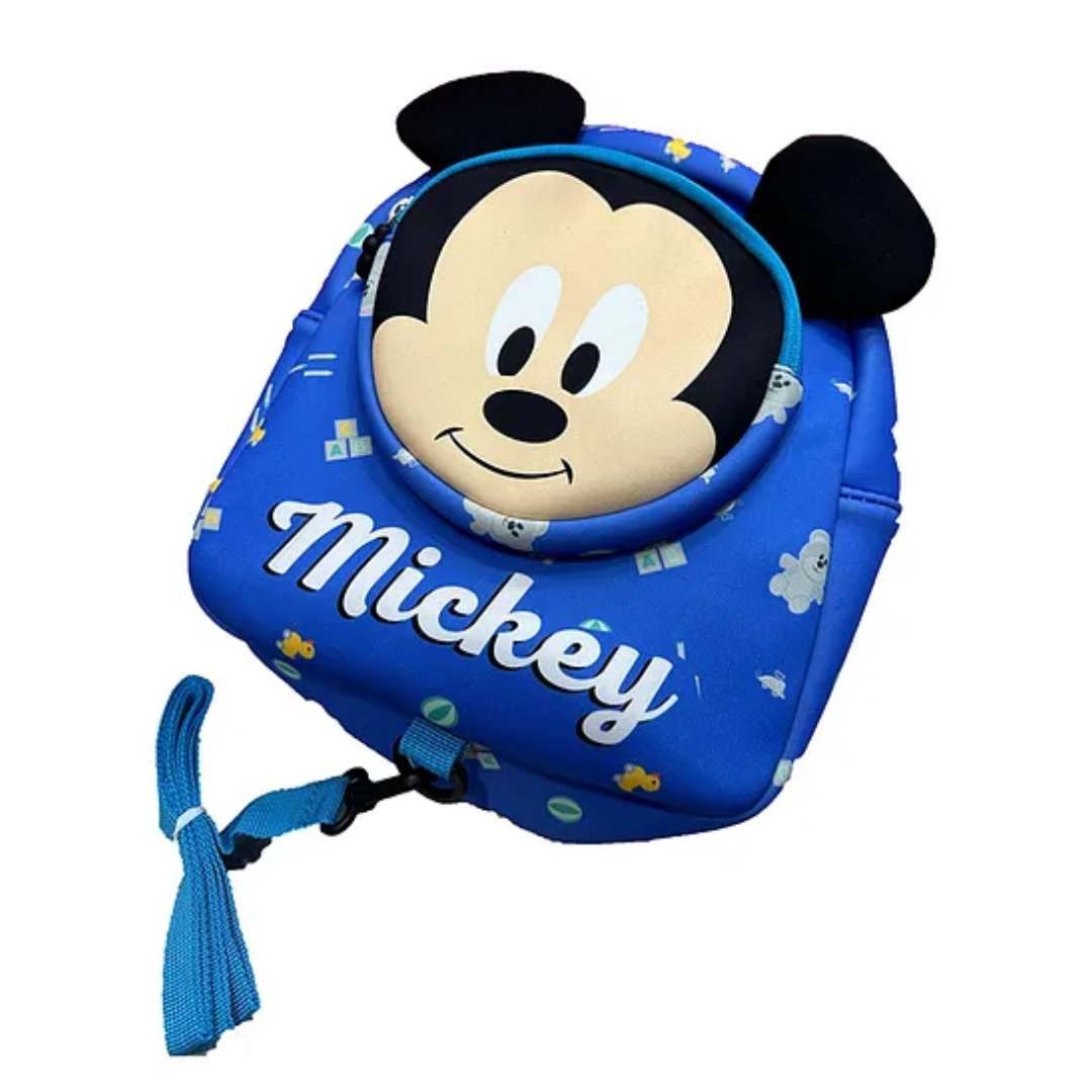 DISNEY MICKEY KIDS NEOPRENE SOFT BACKPACK - BLUE by Mesuca -Mesuca - India - www.superherotoystore.com