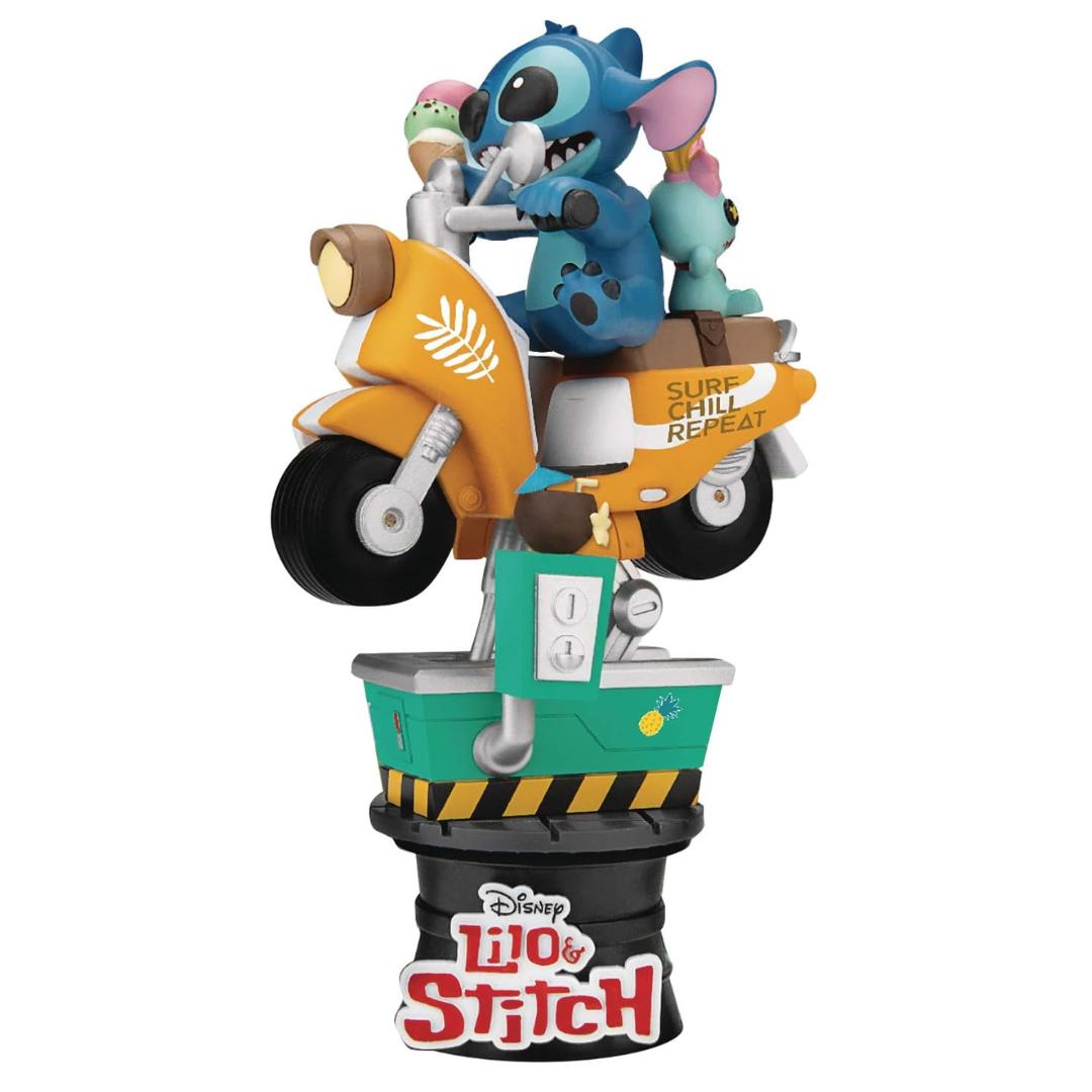 Lilo &amp; Stitch Coin Ride DS-041 D-Stage 6-Inch Statue by Beast Kingdom -Beast Kingdom - India - www.superherotoystore.com