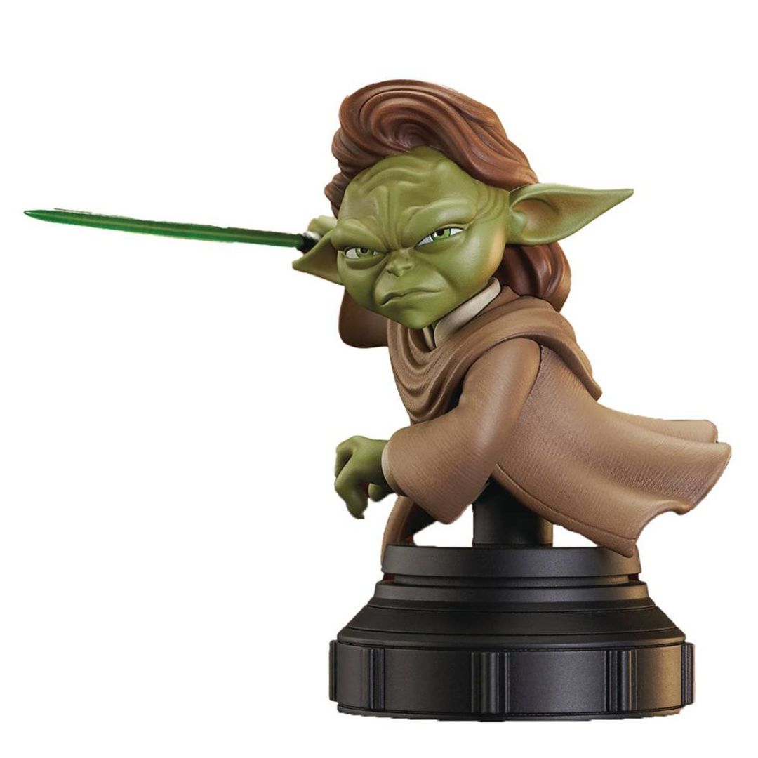 Star Wars: Tales of the Jedi Animated Yaddle Bust Statue by Diamond Gallery -Diamond Gallery - India - www.superherotoystore.com