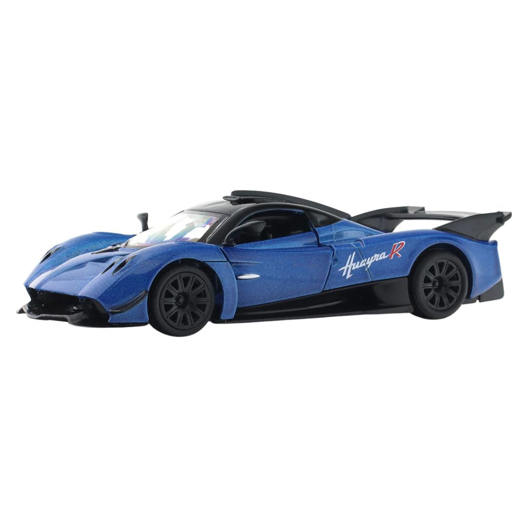 Blue Pagani Huayra R 1:43 Scale Die-Cast Car By RMZ