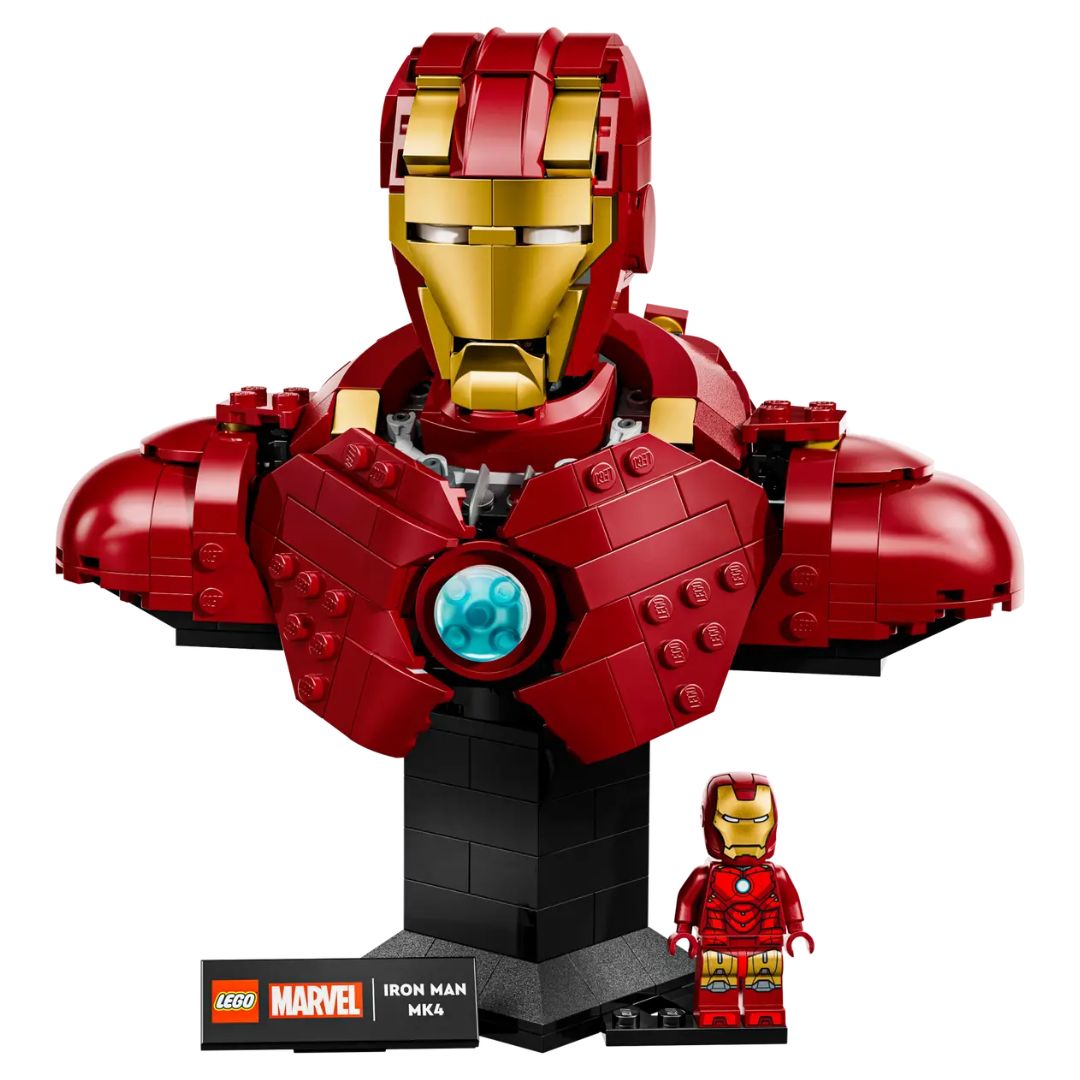 Iron Man Mk4 Bust By Lego -Lego - India - www.superherotoystore.com