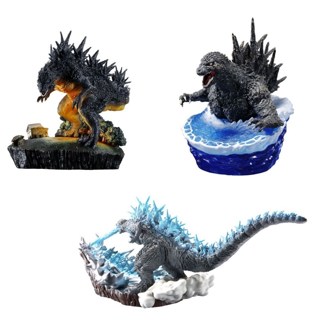 Petitramaex Godzilla Set By Megahouse