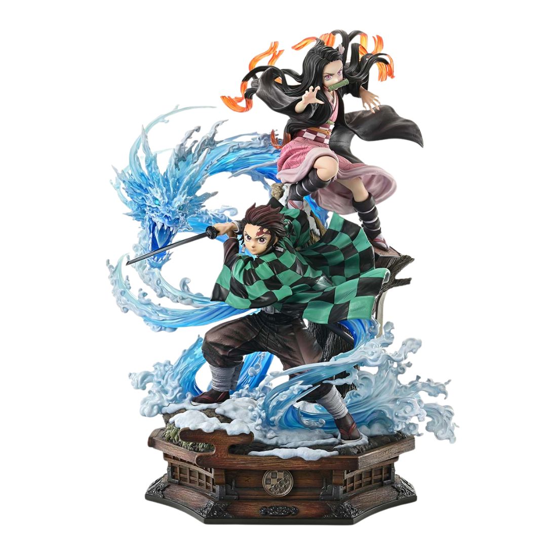 Demon Slayer: Kimetsu No Yaiba Kamado Tanjiro &amp; Kamado Nezuko By Prime1 Studios