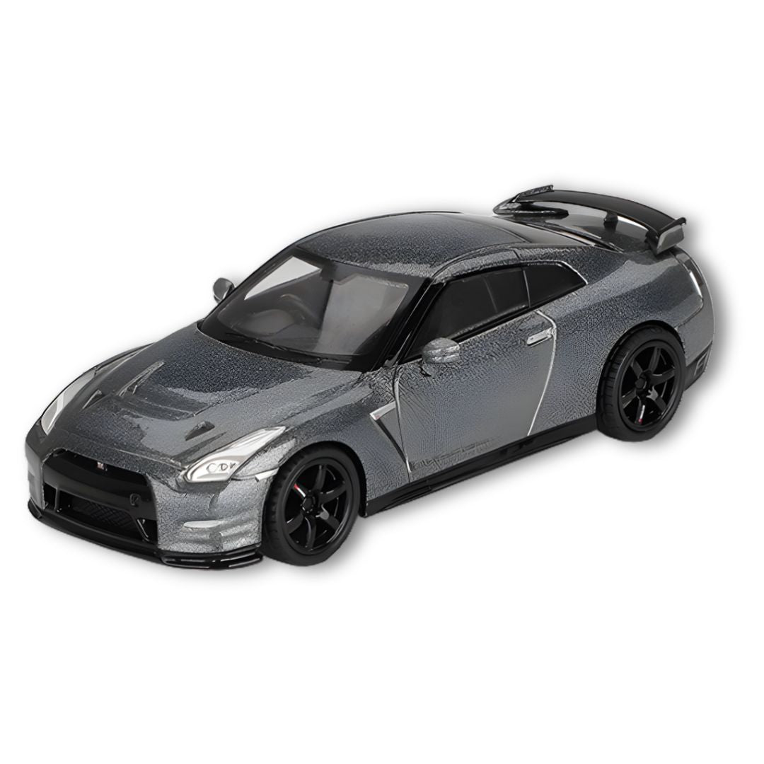 Nissan GT-R Grey Die-cast Car by Mini GT -Mini GT - India - www.superherotoystore.com